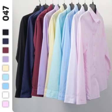 Áo Sơ Mi Tay Dài Thái Hòa 047 Cotton Cao Cấp - Mềm Mại, Thanh Lịch, Giá 370k 6