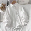 Áo sơ mi tay phồng dáng rộng thời trang mùa xuân nữ - Giá chỉ 183.199₫