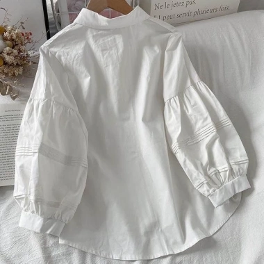 Áo sơ mi tay phồng dáng rộng thời trang mùa xuân nữ - Giá chỉ 183.199₫ 4 Áo sơ mi tay phồng dáng rộng thời trang mùa xuân nữ - Giá chỉ 183.199₫ 4