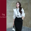 Áo sơ mi tay phồng ren kate mềm mại La Merci Rose SA14S - Giá 299k giảm sâu