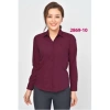 Áo sơ mi Thái Hòa nữ đỏ đô vải mềm thoáng mát - HỎA TỐC giảm giá 205k 2