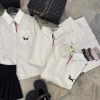 Áo Sơ Mi Thom Kẻ Sọc Meiclothing - Viền Tay 3 Màu, Khuy Cài Tinh Tế, Form Rộng Giấu Quần, Giá 235k Giảm 15% 6