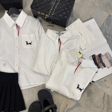 Áo Sơ Mi Thom Kẻ Sọc Meiclothing - Viền Tay 3 Màu, Khuy Cài Tinh Tế, Form Rộng Giấu Quần, Giá 235k Giảm 15% 6 Áo Sơ Mi Thom Kẻ Sọc Meiclothing - Viền Tay 3 Màu, Khuy Cài Tinh Tế, Form Rộng Giấu Quần, Giá 235k Giảm 15% 6