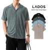Áo sơ mi thun gân nam LADOS-8.179 - Mát mẻ, co giãn tốt, dễ phối, phong cách Hàn Quốc, giảm giá 153k 2