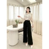Áo sơ mi tơ nhũ sọc dài tay cao cấp công sở – họa tiết đen trắng, MQ Boutique, 200.700₫ 6