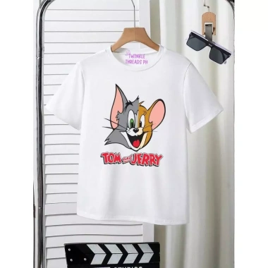Áo sơ mi Tom & Jerry cho bé trai - Cotton Spandex, giảm giá 20% chỉ 85.999 VND