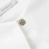 Áo sơ mi trắng cổ nhọn gân nổi ôm dáng công sở thanh lịch - Giá chỉ 308.000₫ 5
