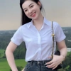 Áo sơ mi trắng cộc tay nữ công sở - Giảm giá 135k, chất liệu mỏng nhẹ, phù hợp đi làm 3