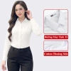 Áo Sơ Mi Trắng Công Sở Nữ Tay Dài Madela - Giá 168.000 VND Giảm 15%