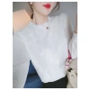 Áo sơ mi trắng dài tay ren thanh lịch phong cách Hàn Quốc thời trang 2.023, giảm còn 245.340₫ 8