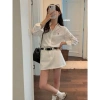 Áo sơ mi trắng dài tay thêu ngựa dáng basic Giá chỉ 285.000đ giảm tới 21% 4