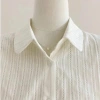 Áo sơ mi trắng dáng suông tay bèo tinh tế, thanh lịch cho nữ - Giá chỉ 169.000₫ 3