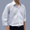 Áo sơ mi trắng đồng phục học sinh lớp 1-12 cộc tay dài tay, giảm 23% chỉ 77.000đ 6