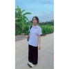 Áo Sơ Mi Trắng Đồng Phục Học Sinh Tiểu Học, THPT - Kate Lon Loại 1 Giá 63.000 4