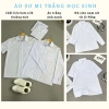 Áo Sơ Mi Trắng Học Sinh Cộc Tay, Dài Tay Nam Nữ Lớp 1‑12 Giá 48.019₫