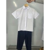 Áo Sơ Mi Trắng Học Sinh Cộc Tay, Dài Tay Nam Nữ Lớp 1‑12 Giá 48.019₫ 9
