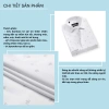 Áo sơ mi trắng nam Bamboo sợi tre mềm mịn, dáng slimfit công sở trẻ trung - S273 ADINO, 419.000₫ 7