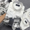 Áo sơ mi trắng nam dài tay lụa nến 3D kiến trúc cổ điển hai mặt cao cấp BACHAHNSHOP 259k 7