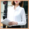 Áo Sơ Mi Trắng Nữ Công Sở KATIE Cotton Tay Dài, Thoáng Mát, Không Nhăn, Bigsize, 210.000₫ 5