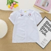 Áo sơ mi trắng nữ học sinh đồng phục cấp 1-2, cổ sen, giá ưu đãi 54.000đ