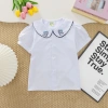 Áo sơ mi trắng nữ học sinh đồng phục cấp 1-2, cổ sen, giá ưu đãi 54.000đ 3