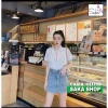 Áo sơ mi trắng nữ tay ngắn có túi, vải kate mịn rộng, không nhăn – Giá 81.382₫ 2