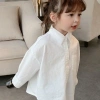 Áo sơ mi trắng tay dài phong cách Hàn Quốc cho nữ - Mùa xuân giảm 20% chỉ 101k