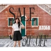 Áo Sơ Mi Trắng Tay Ngắn Nữ ATOMI - Bigsize, Không Nhăn, Thời Trang Công Sở, Giá 116k 4