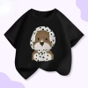 Áo sơ mi trẻ em Hàn Quốc DREAMY BABY họa tiết chó nhỏ, phù hợp bé trai và bé gái, giá ưu đãi 100.333₫ 4