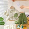 Áo sơ mi trẻ em mùa hè tay ngắn thời trang đẹp, mỏng nhẹ cho bé trai - 201,348₫ 2