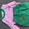 Áo sơ mi trẻ em Tencel mỏng chống nắng Macaron, phù hợp váy chữ A, giá 238k 5