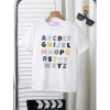 Áo sơ mi trẻ em unisex chất lượng cao, vải mềm, bảng chữ thời trang, giá 143.332 VND 7