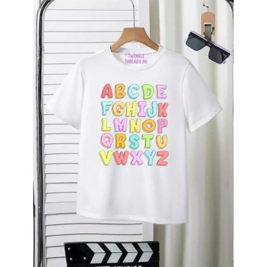 Áo sơ mi trẻ em unisex chất lượng cao, vải mềm, bảng chữ thời trang, giá 143.332 VND 9 Áo sơ mi trẻ em unisex chất lượng cao, vải mềm, bảng chữ thời trang, giá 143.332 VND 9