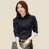 Áo sơ mi viền dài tay tương phản thanh lịch - Công sở, giảm 22% chỉ 194.400₫ 4