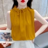 Áo sơ mi voan không tay mùa hè 2.025 - Chui đầu, ren tinh tế, chỉ 237.654 VND 3