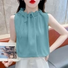 Áo sơ mi voan không tay mùa hè 2.025 - Chui đầu, ren tinh tế, chỉ 237.654 VND 4