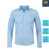 Áo sơ mi xước nam dài tay, vải mềm mại thoáng mát, thấm mồ hôi, chỉ 200.000₫ giảm 20% 6