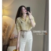 Áo Sơmi Thô Nữ Gigi.Studio Thêu Mickey Cúc Sắc Màu - Giá 212.430₫ (Giảm 23%) 3