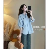 Áo Sơmi Thô Nữ Gigi.Studio Thêu Mickey Cúc Sắc Màu - Giá 212.430₫ (Giảm 23%) 9