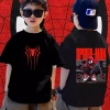 Áo Spider bé trai 1-11 tuổi, thun oversize phong cách đường phố, giảm giá 18% 5