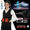 Áo sưởi điện KENKO gile cổ tim nhẹ, lót nhung êm ái, 9 vùng nhiệt - 699.000₫ 3