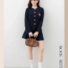 Áo Suông Thu Đông MICHI House Dài Tay Cổ Tròn Dáng Xuông Bigsize A136 395k 2
