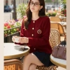 Áo Suông Thu Đông MICHI House Dài Tay Cổ Tròn Dáng Xuông Bigsize A136 395k 3