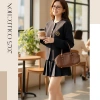 Áo Suông Thu Đông MICHI House Dài Tay Cổ Tròn Dáng Xuông Bigsize A136 395k 8