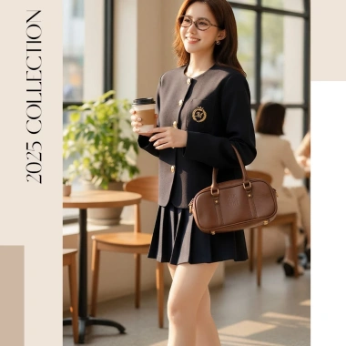 Áo Suông Thu Đông MICHI House Dài Tay Cổ Tròn Dáng Xuông Bigsize A136 395k
