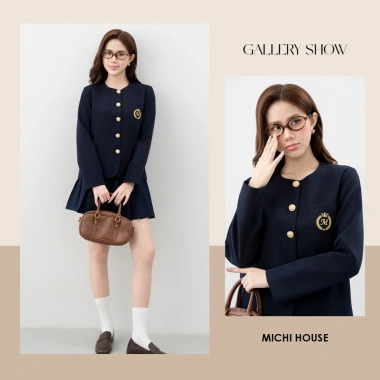Áo Suông Thu Đông MICHI House Dài Tay Cổ Tròn Dáng Xuông Bigsize A136 395k 10 Áo Suông Thu Đông MICHI House Dài Tay Cổ Tròn Dáng Xuông Bigsize A136 395k 10