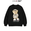 Áo Sweater 2.025 Dáng Rộng Nỉ Bông Unisex Xám Tiêu Mẫu Gấu Cool - RTOML Giá 69.000 VND