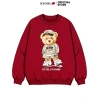 Áo Sweater 2.025 Dáng Rộng Nỉ Bông Unisex Xám Tiêu Mẫu Gấu Cool - RTOML Giá 69.000 VND 5