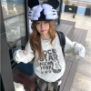 Áo Sweater Basic Nữ Xám Tiêu 380gsm 24h Giao Hàng Tay Dài Mùa Đông RTOML 5