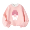 Áo Sweater bé gái bông cừu giữ ấm thời trang thu đông, mũ in - 250k (từ 300k) 7